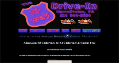 Desktop Screenshot of hiway219drive-in.com